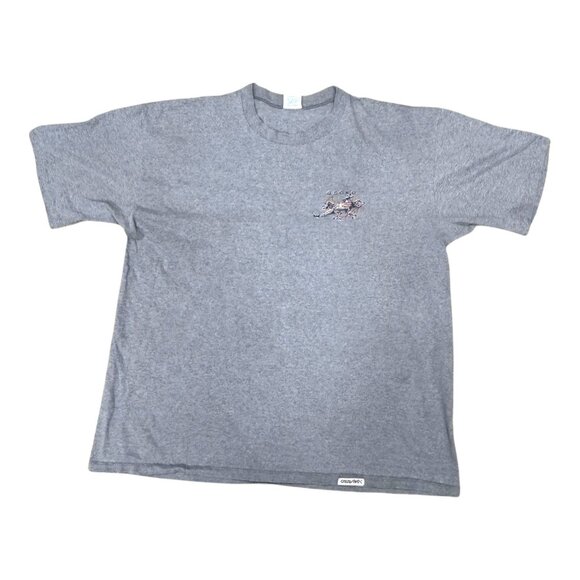 Crazy Shirts Hawaii Gecko Graphic T-Shirt XX-Large Gray 100% Cotton Made USA XXL - Picture 3 of 7